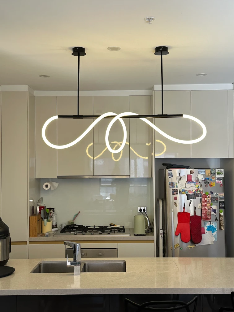 LED lighting installation in Elizabeth Bay apartment