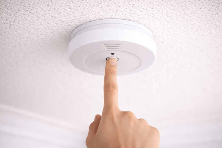 how to shut off smoke alarm safely in Australian home