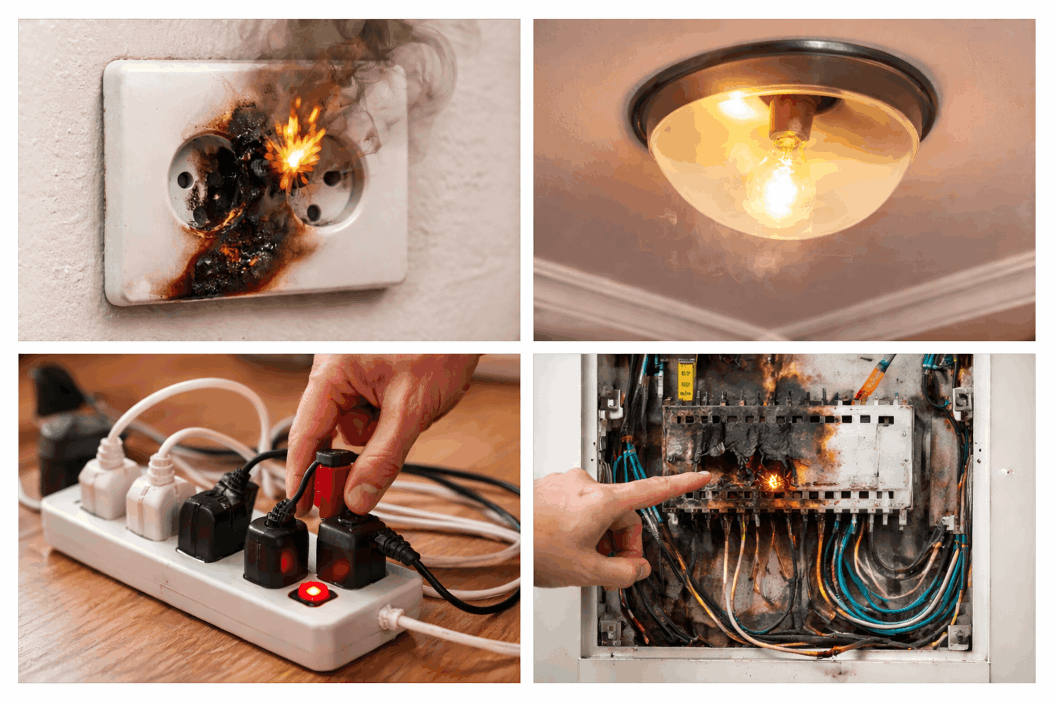 common warning signs of electrical problems in homes