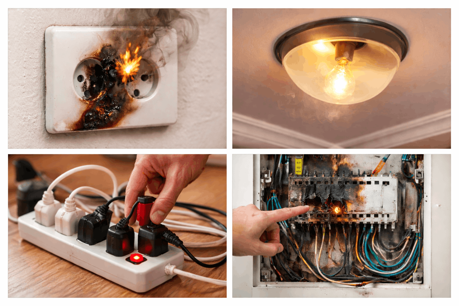 common warning signs of electrical problems in homes