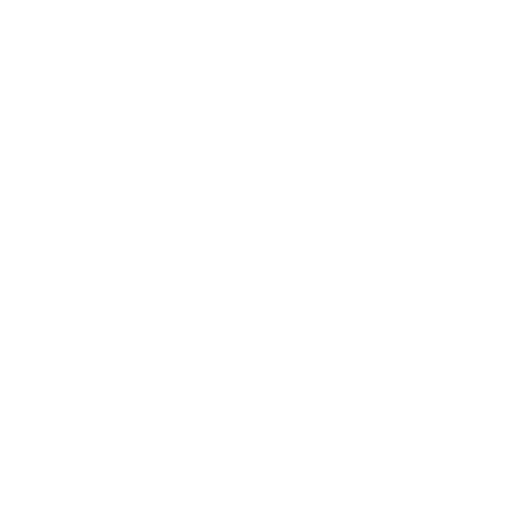 White line art of a simple neutral face emoji inside a double square frame on black background, like an icon button